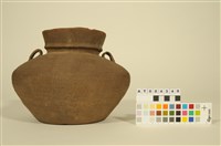 藏品(帶把幾何紋陶罐)的圖片